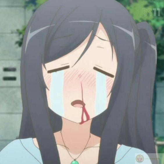 meme anime xịt máu mũi