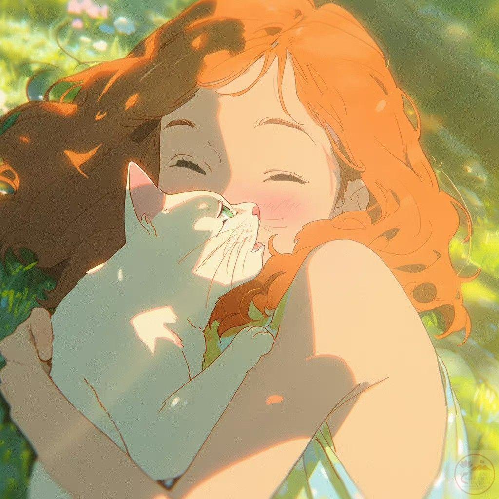 Sắc màu tinh tế trong avatar anime lofi gợi mở bầu không khí an yên đầy chất nghệ thuật