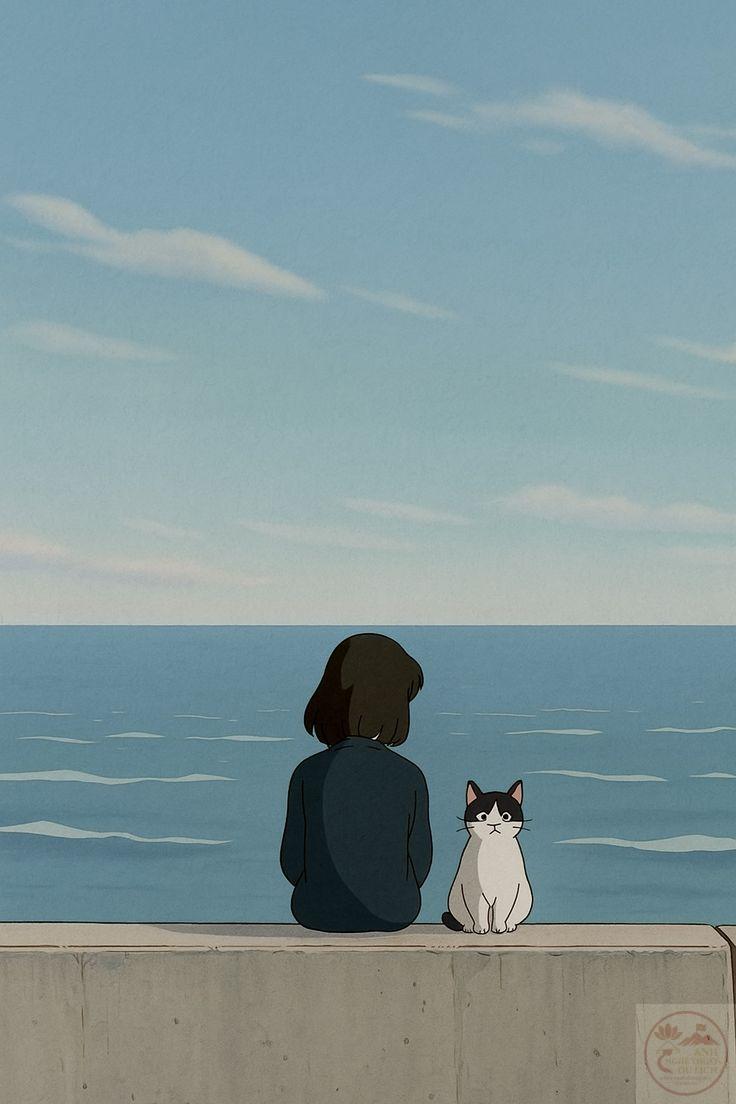 Sự kết hợp giữa chi tiết đời thường và nét vẽ anime tạo nên avatar đầy cảm xúc