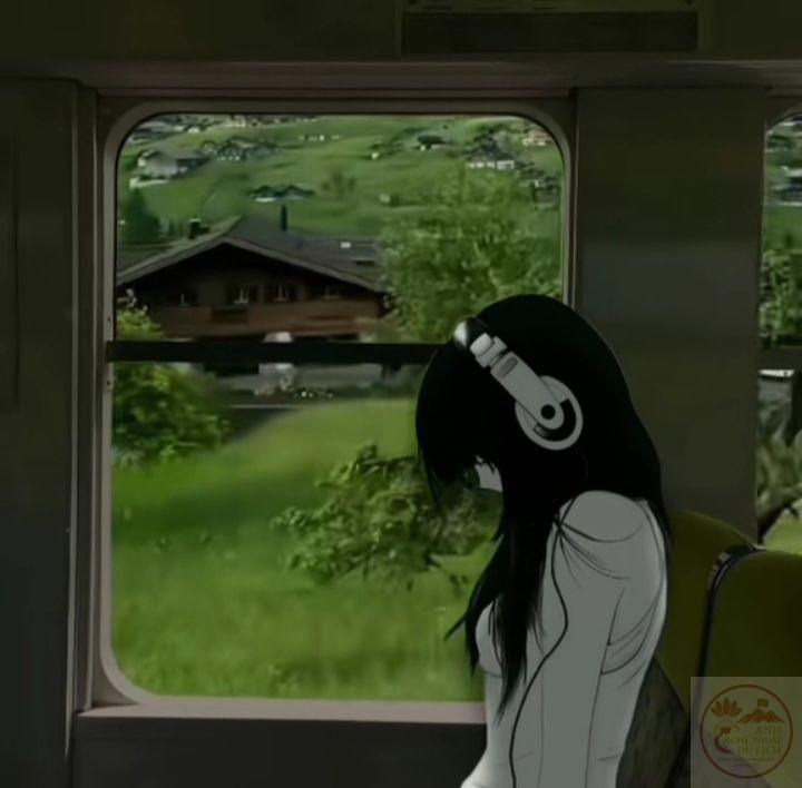 Tông màu trầm ấm thường thấy trong ảnh lofi khiến avatar trở nên nổi bật nhưng không gắt