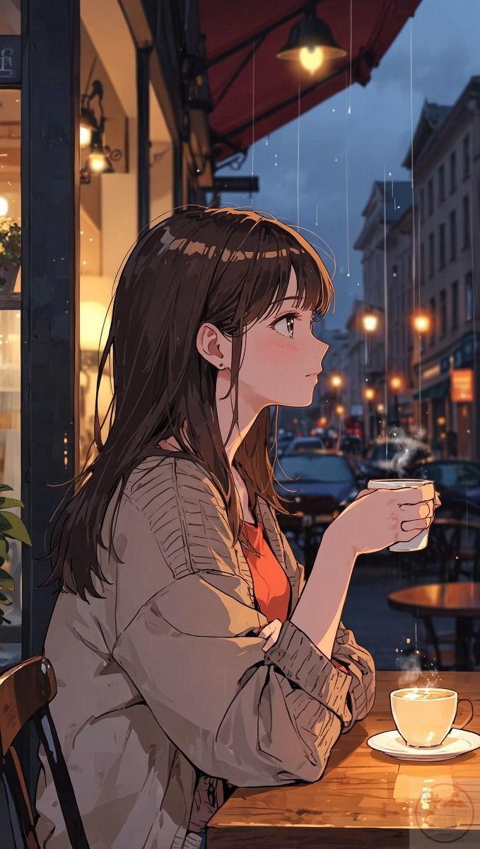 Gương mặt nữ anime chứa đựng nét hiền hòa, giúp người xem dễ tìm thấy sự đồng cảm