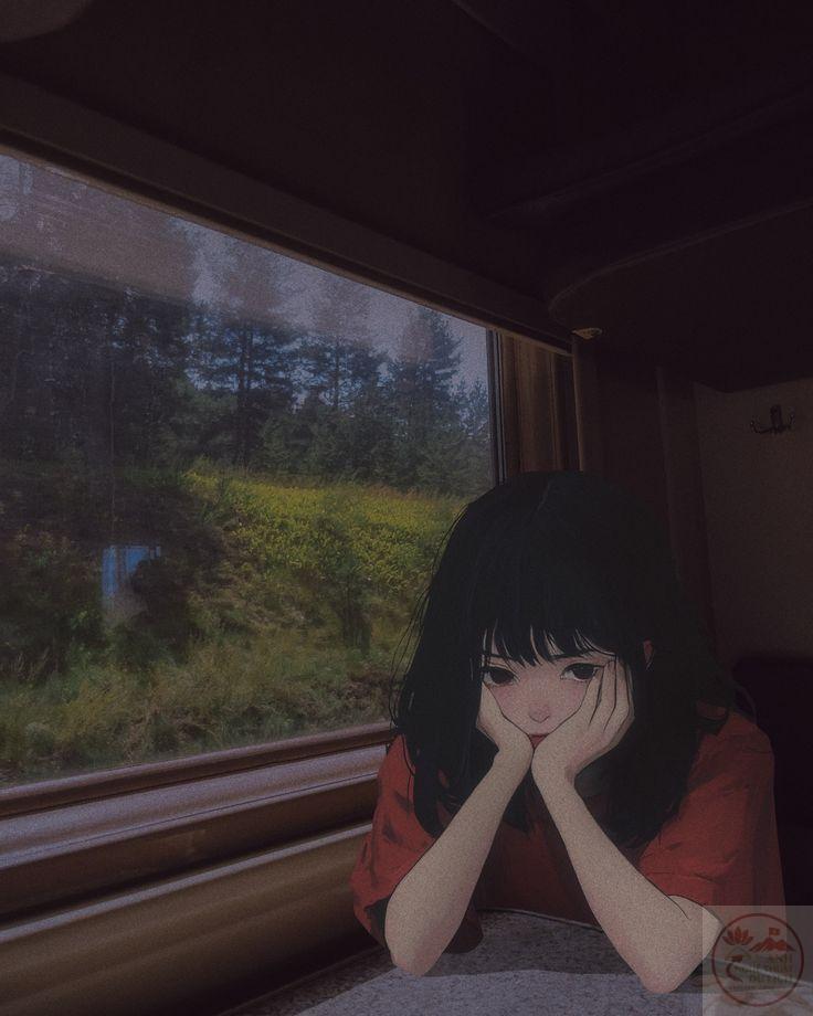 Những chi tiết nhỏ trong tranh anime buồn như kể lại câu chuyện thầm lặng của nhân vật