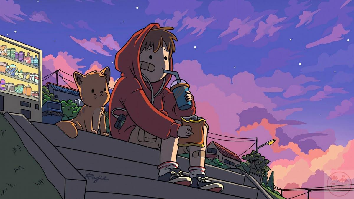 Sự chi tiết trong ảnh anime 4K giúp người ngắm nhìn thấy được vẻ đẹp đầy cảm xúc