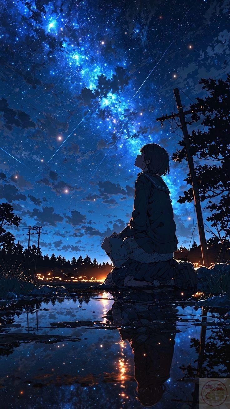 Đường nét mượt mà trong anime 4K khắc họa sự cân đối và tinh tế của từng chi tiết nhỏ