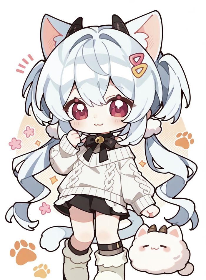 hình anime chibi tinh nghịch