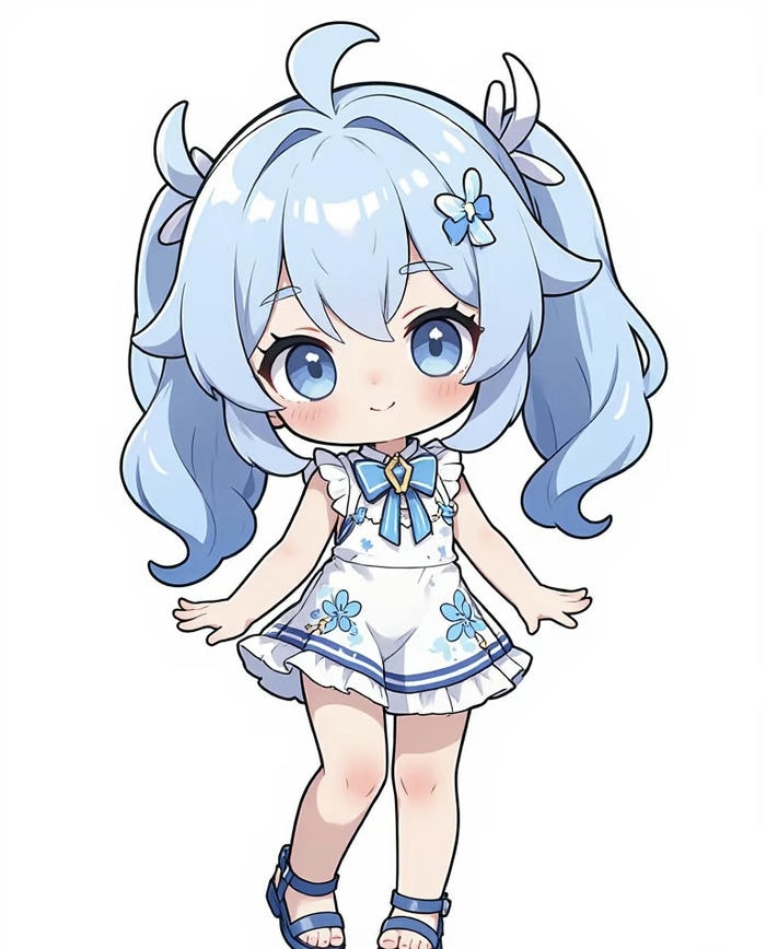 hình ảnh nhân vật anime chibi