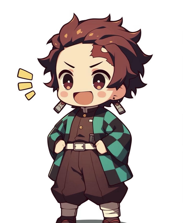 ảnh anime chibi đơn giản