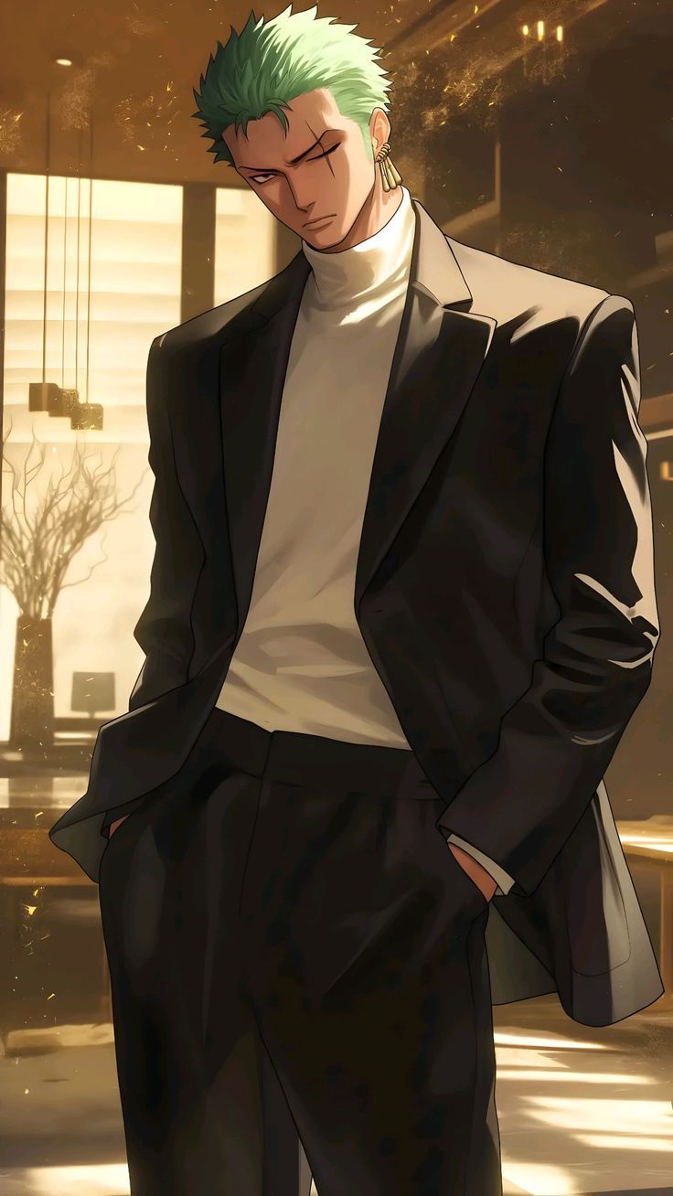 Ảnh Zoro mặc vest