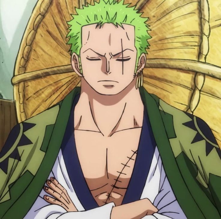 Zoro nhắm mắt