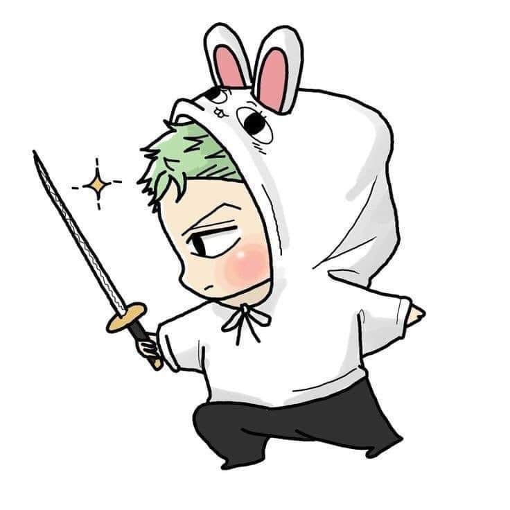Chibi Zoro dễ thương