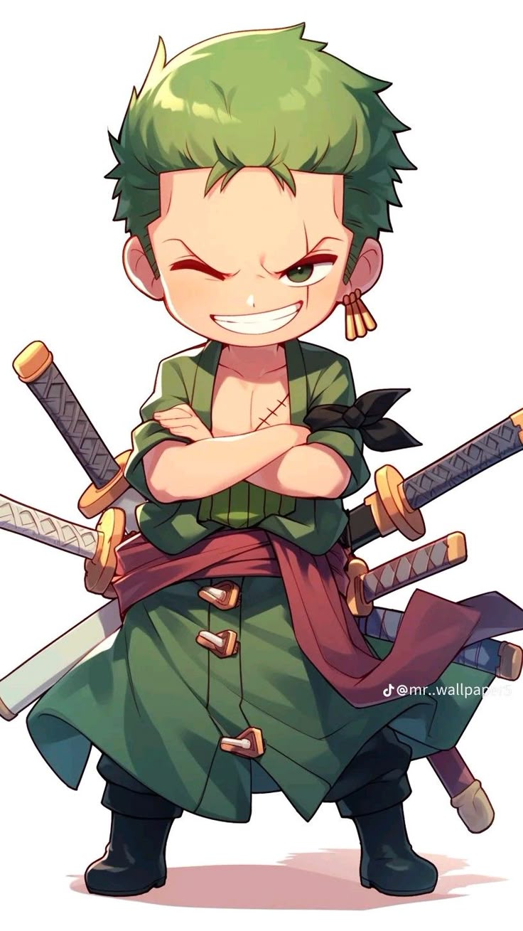 Zoro anime cười