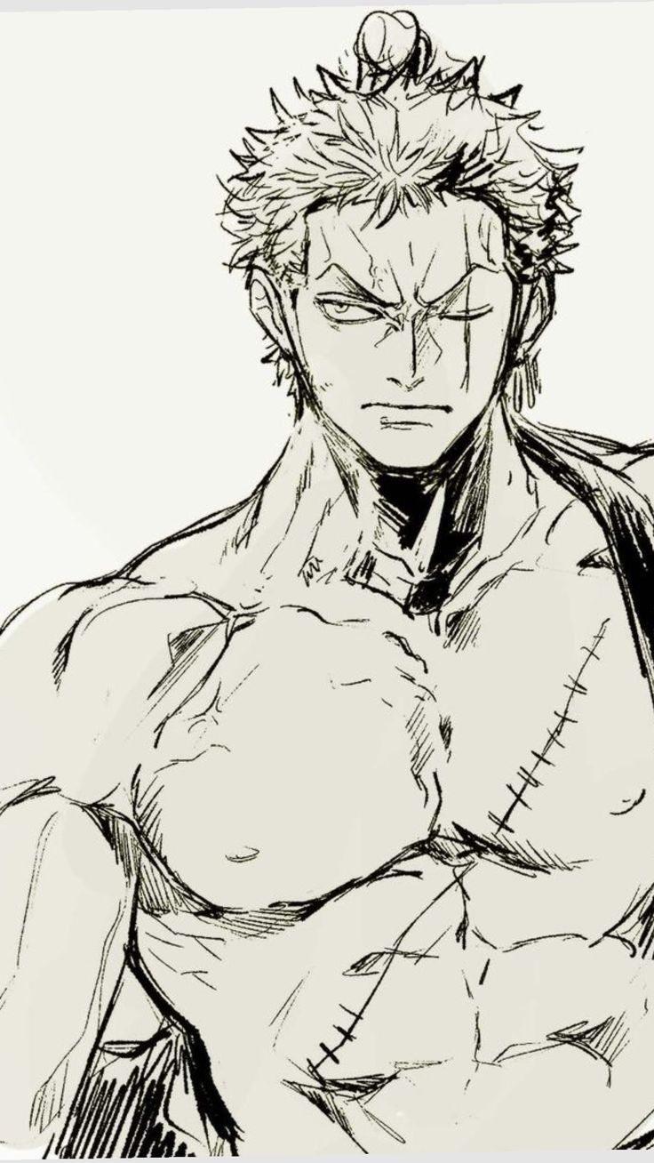 Ảnh zoro đen trăng