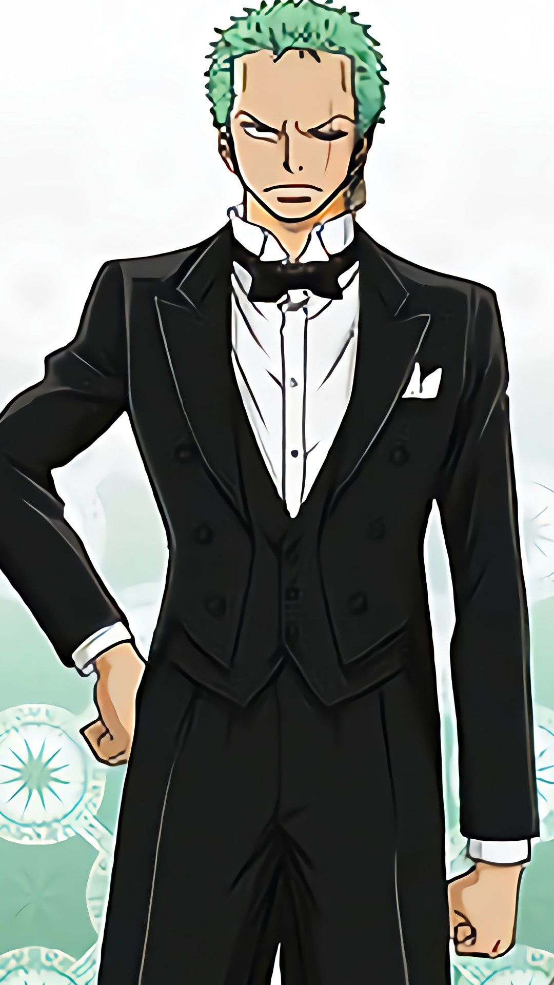 Ảnh Zoro mặc vest đen