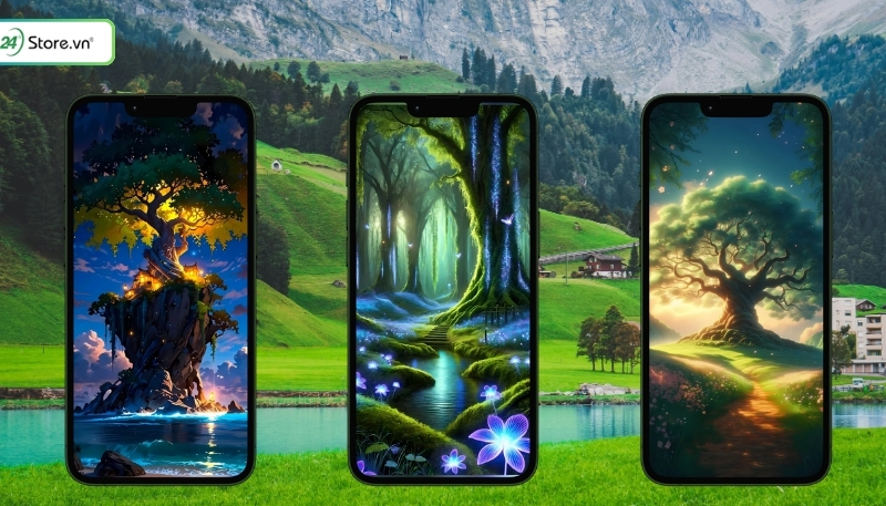 Bộ sưu tập hình ảnh thảo nguyên rộng lớn và cây xanh