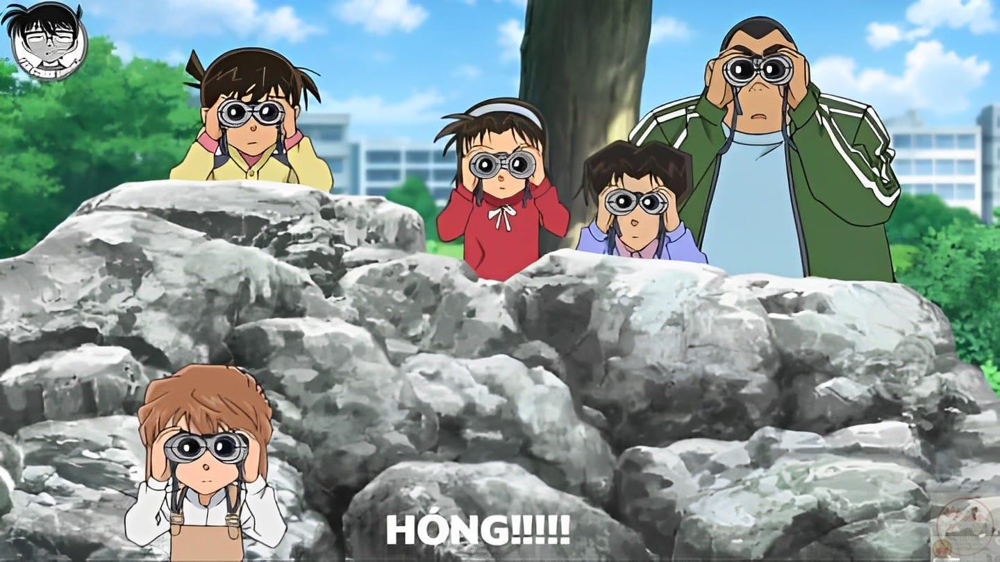 Conan với ánh mắt tinh anh trong nhiều bức ảnh meme