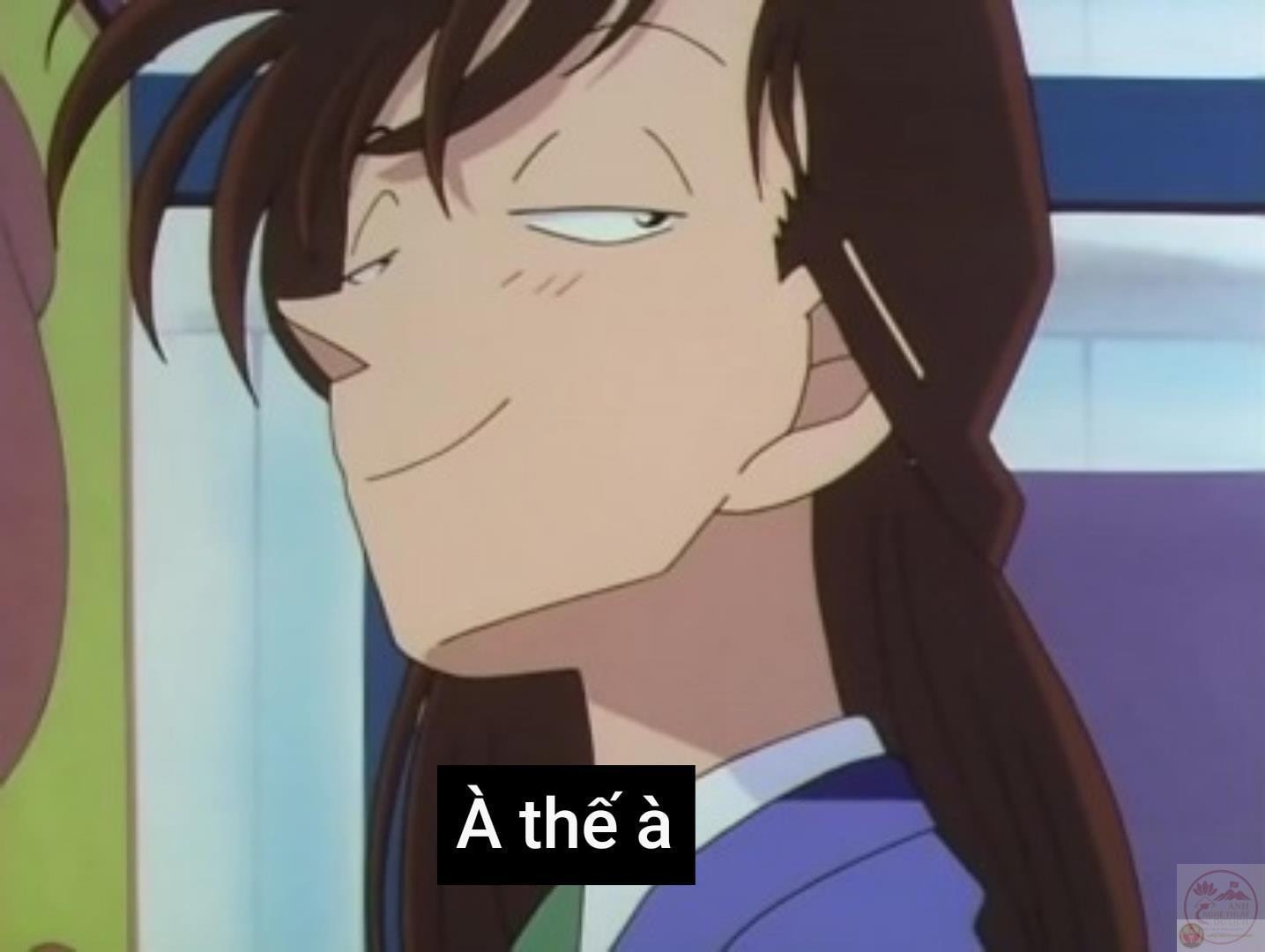 Meme chế Conan khi đối diện với Ran cực thú vị