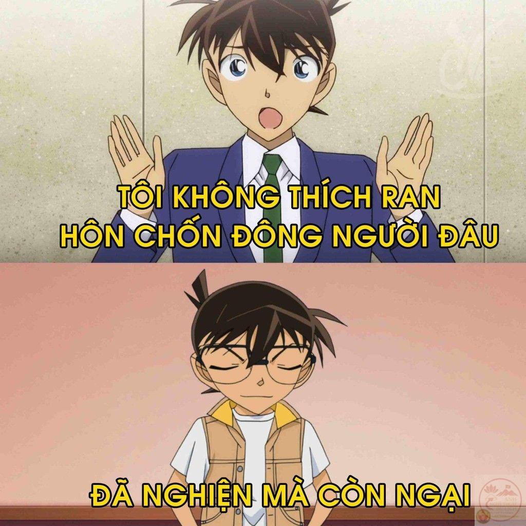 Khoảnh khắc Conan cau mày tạo nên loạt meme bá đạo