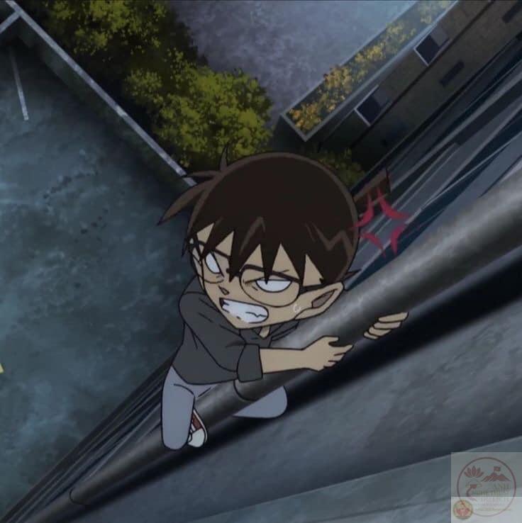 Conan trong hình tượng thám tử nhỏ tuổi nổi bật qua meme