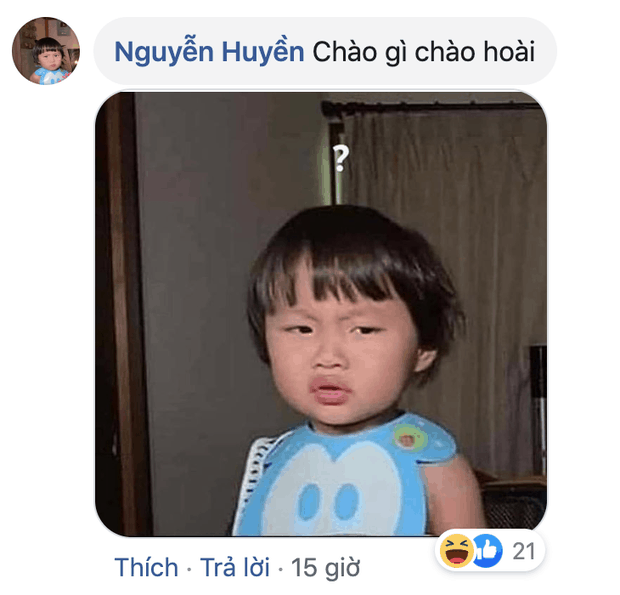 Một loạt biểu cảm dễ thương và caption hài hước hợp hoàn cảnh của người dùng Facebook - Nguồn ảnh: Internet