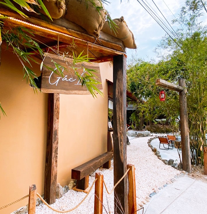 Gác Lúa Coffee Quán cà phê view đồng lúa siêu chill ở Diên Khánh, Khánh Hòa