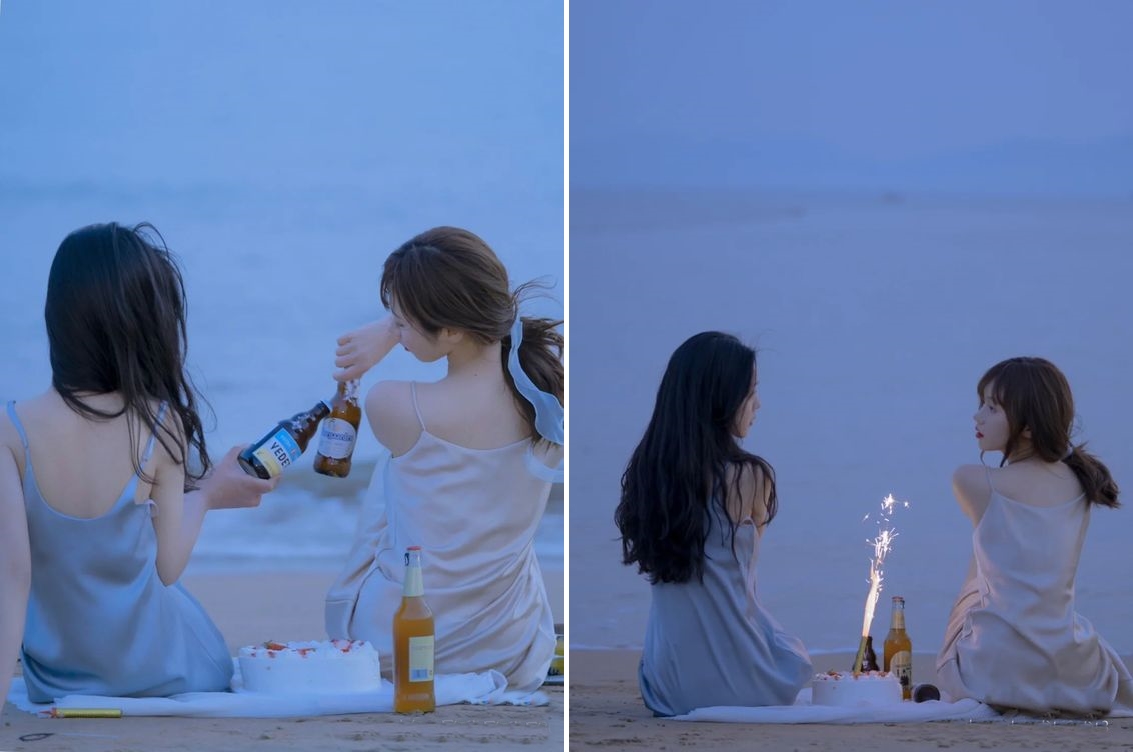 tao-dang-chup-anh-bien-voi-ban-than