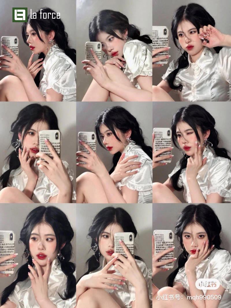 Chụp ảnh Selfie trước gương