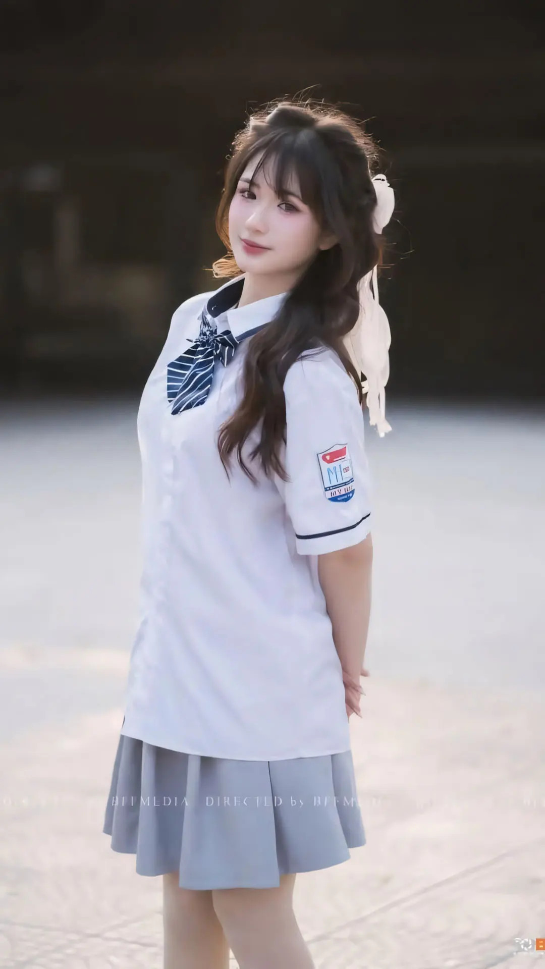 Hình ảnh gái 2010 mặc đồng phục tinh khôi