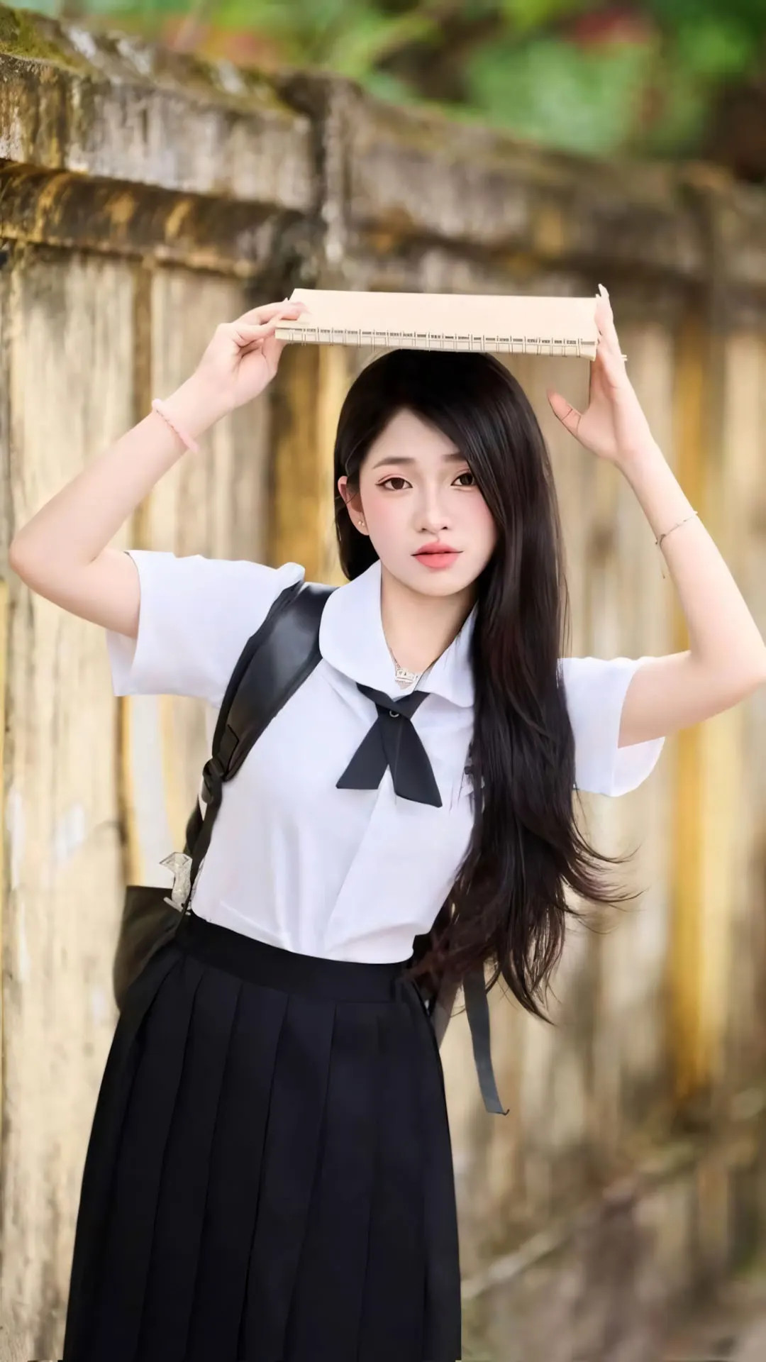 Nét đẹp trong sáng của nữ sinh 2010 trong bộ đồng phục
