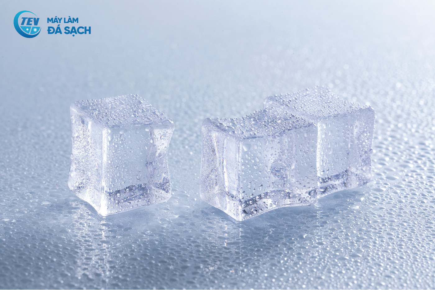 Hình ảnh đá viên tinh khiết chất lượng