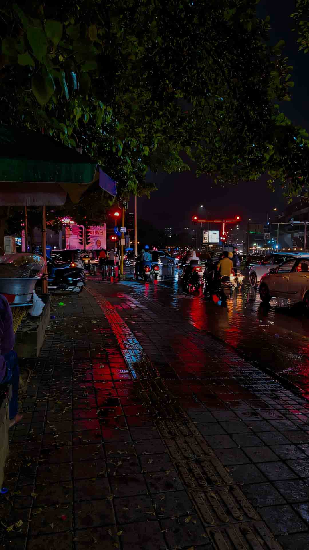 tam trang hinh anh mua buon tren pho 1920px 1080px full hd 6