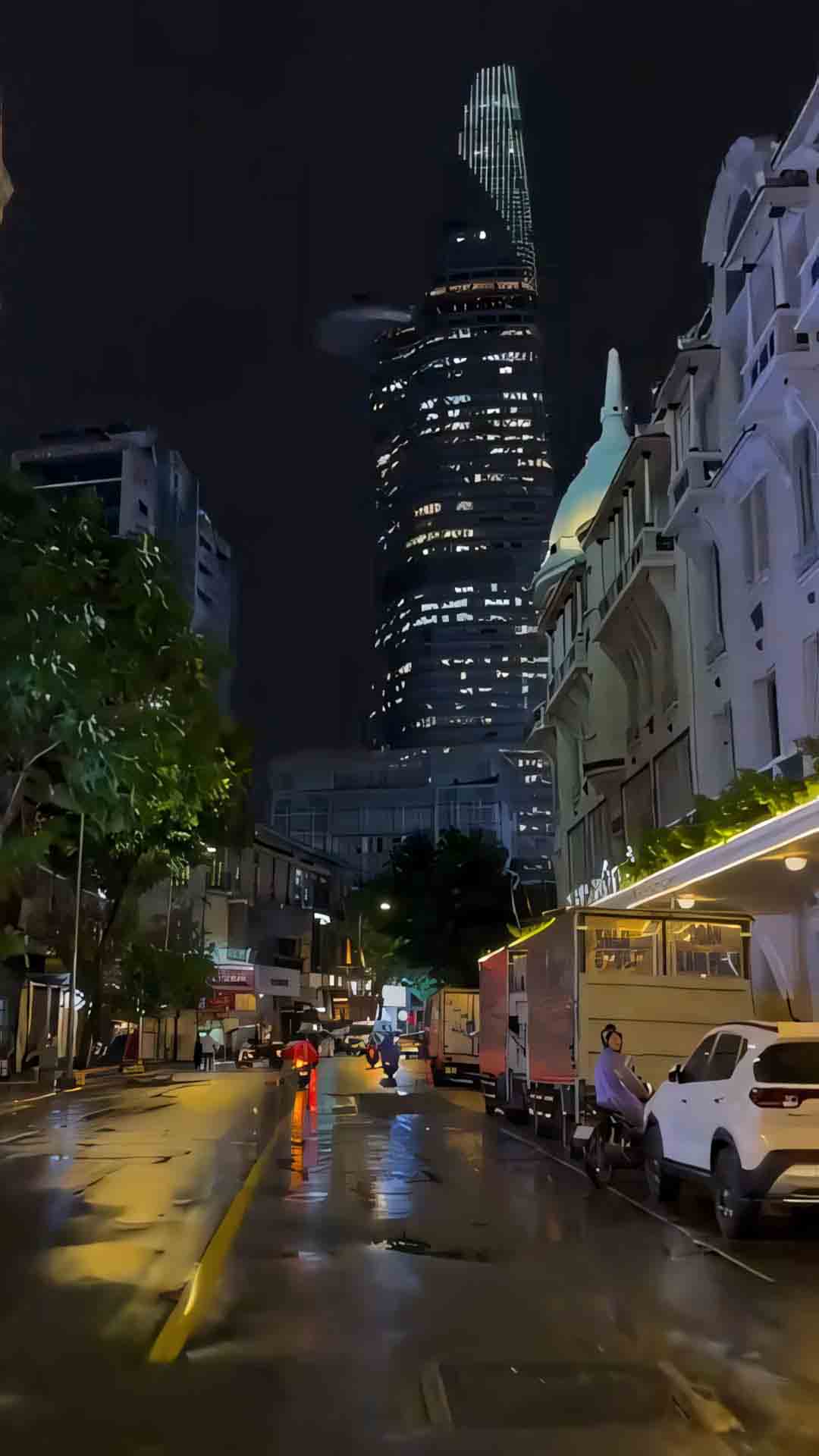 anh buon con duong mua tren pho 1920px 1080px full hd 3