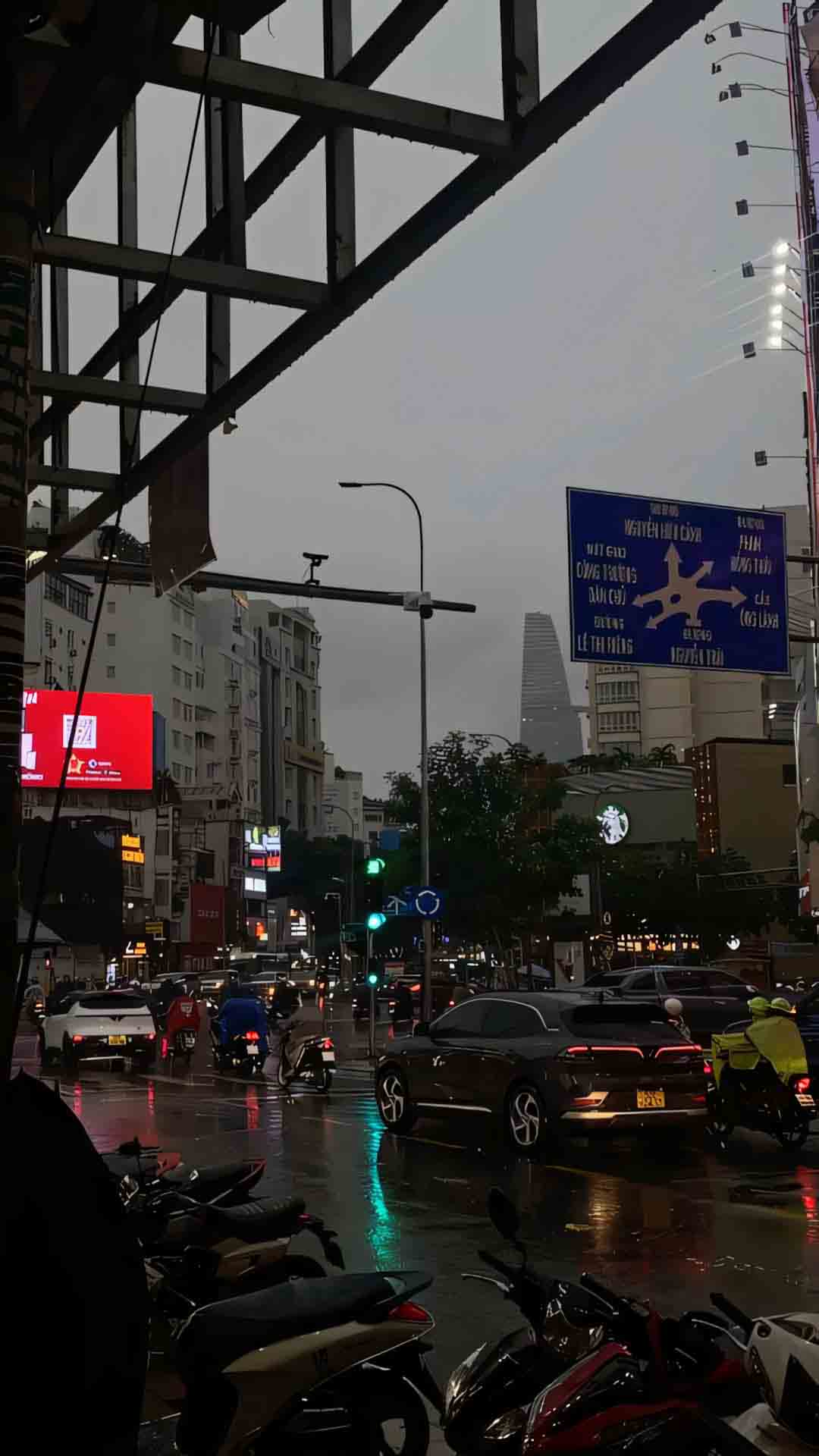 anh buon con duong mua tren pho 1920px 1080px full hd 6