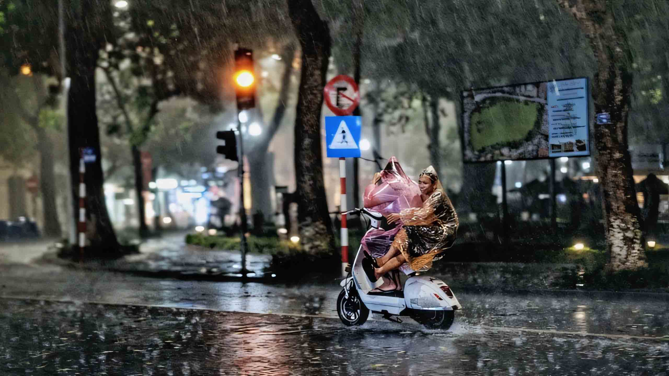 ha noi hinh anh mua buon tren pho 2560px 1440px 2k 9