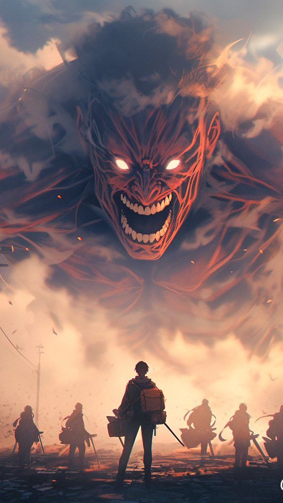 hình nền anime ngầu attack on titan