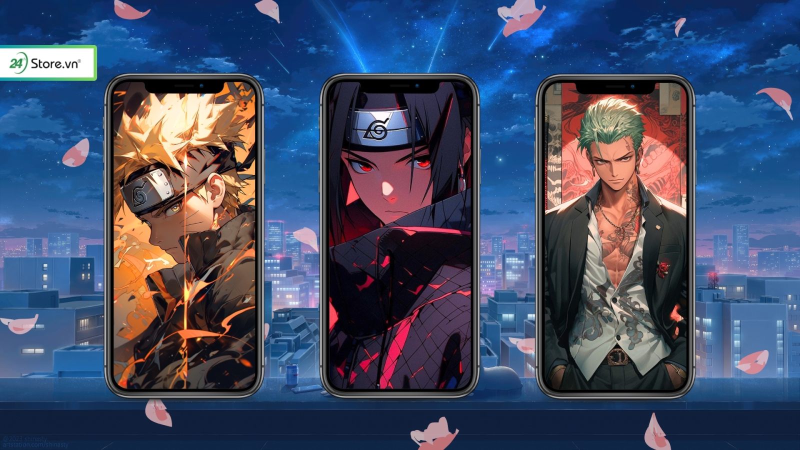 hình nền anime máy tính 4K ngầu