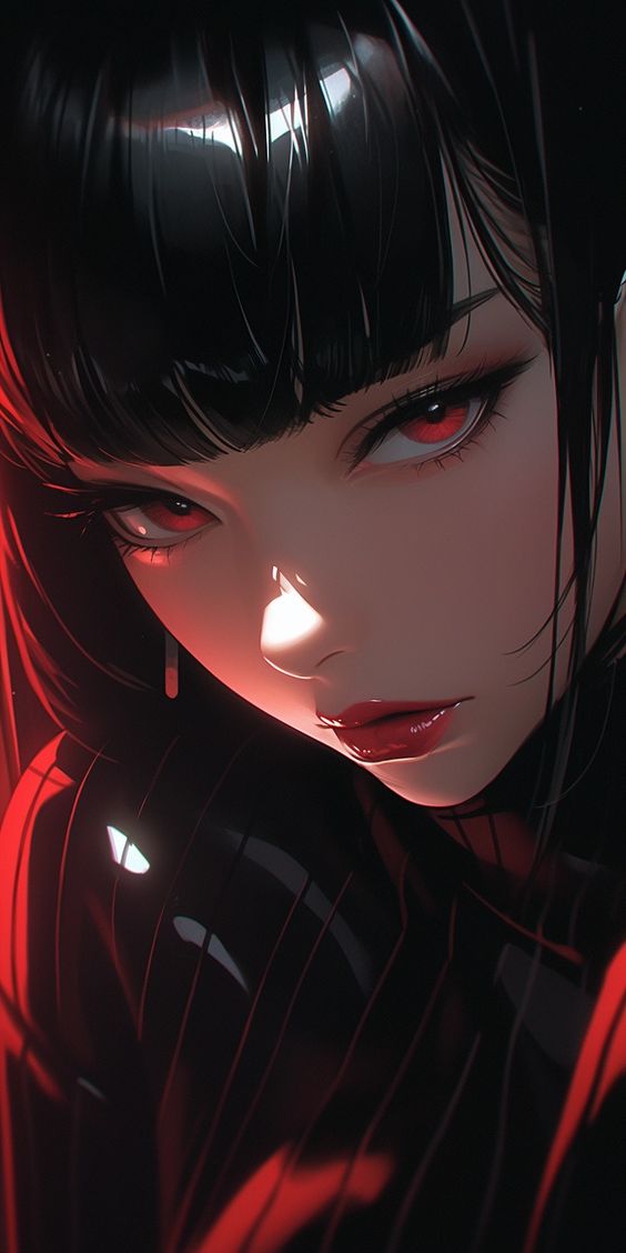 hình nền anime ngầu nữ