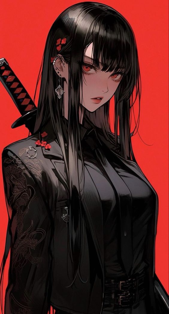 hình nền anime ngầu nam, nữ