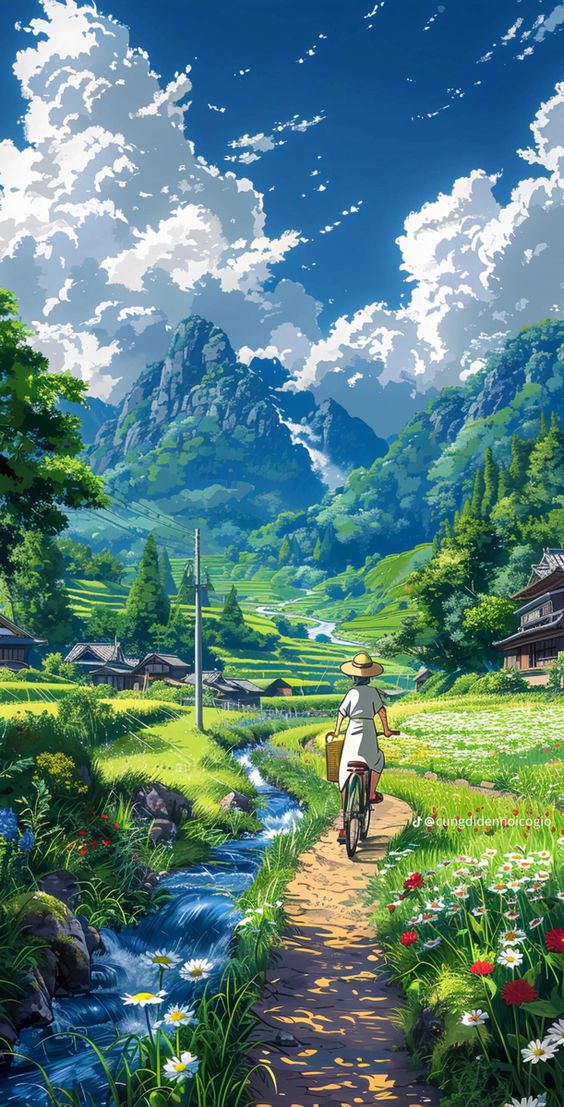 hình nền anime phong cảnh đẹp