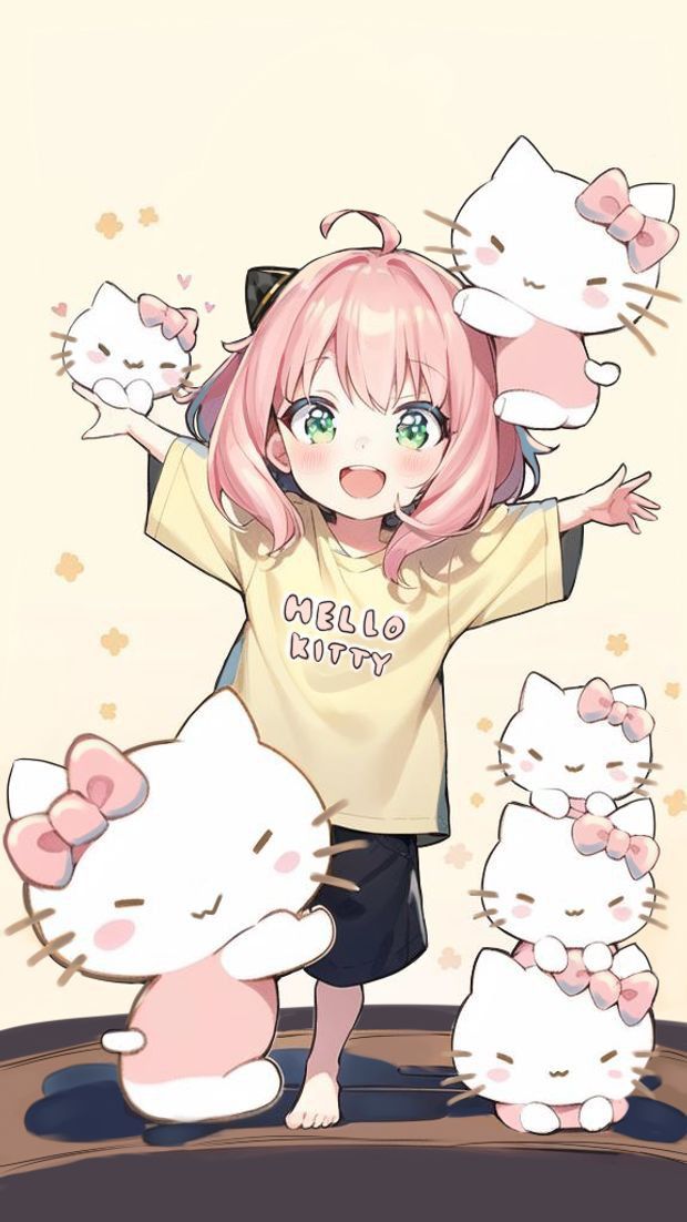 hình nền anime chibi cute