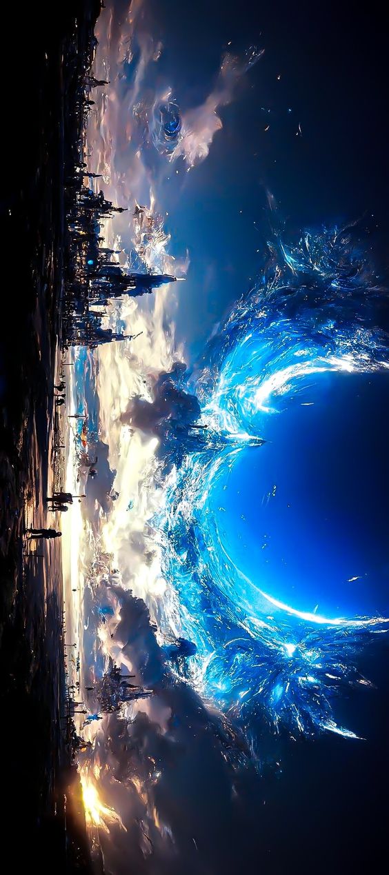 hình nền anime galaxy vũ trụ anime đẹp, hiếm