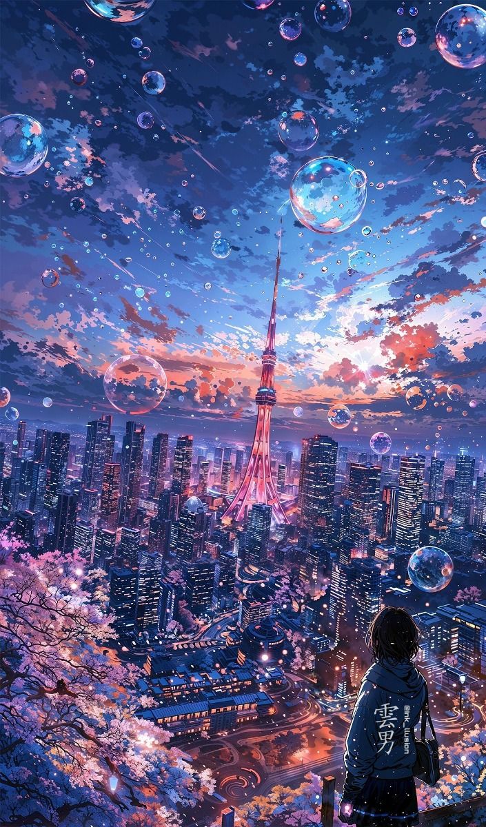 hình nền anime galaxy vũ trụ anime đẹp, hiếm