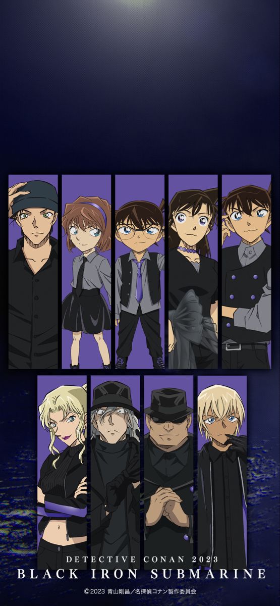 hình nền anime ngầu conan