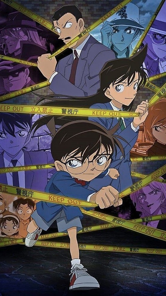 hình nền anime ngầu conan