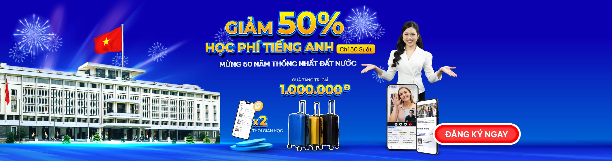 Giam 50% hoc phi