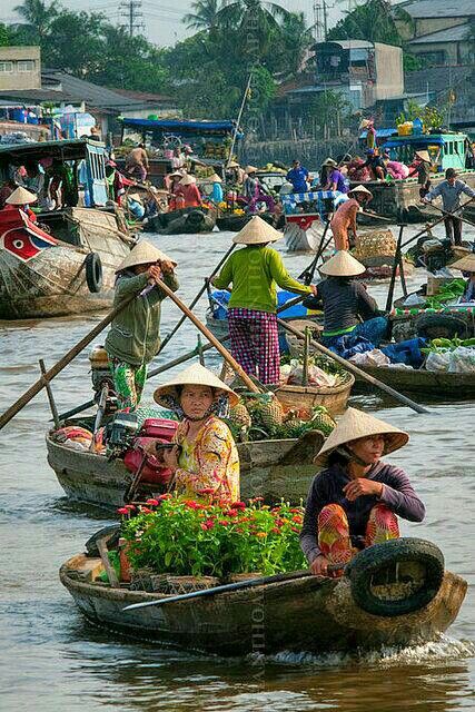 Hình ảnh đồng quê đẹp nhất là khu chợ họp bên gốc đa cổ thủ