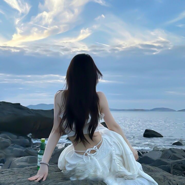 Một mình giữa trời biển, nhưng ảnh vẫn đầy cảm xúc