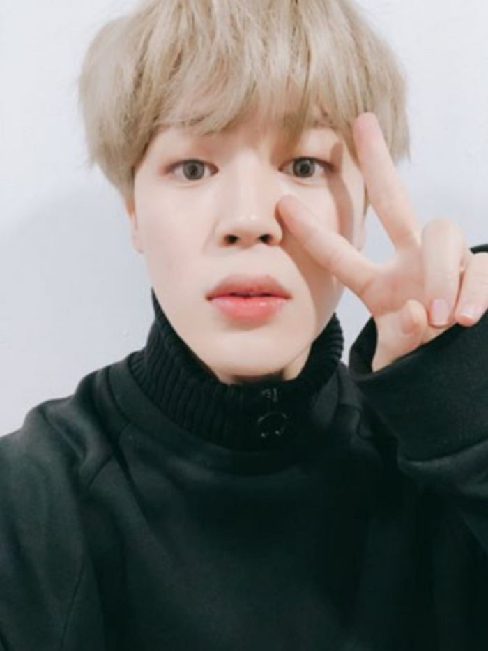 Hình ảnh Jimin BTS selfie