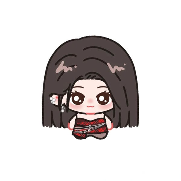 Hình ảnh ảnh jisoo ngầu phiên bản chibi dễ thương