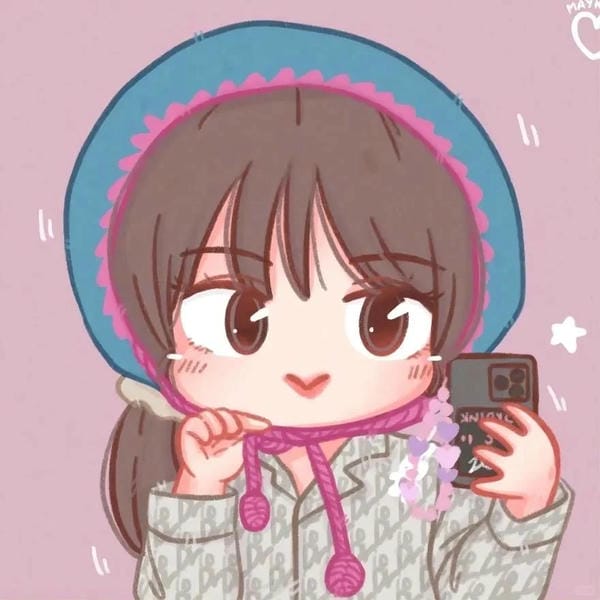 Hình ảnh ảnh jisoo ngầu phiên bản chibi cực kỳ dễ thương.