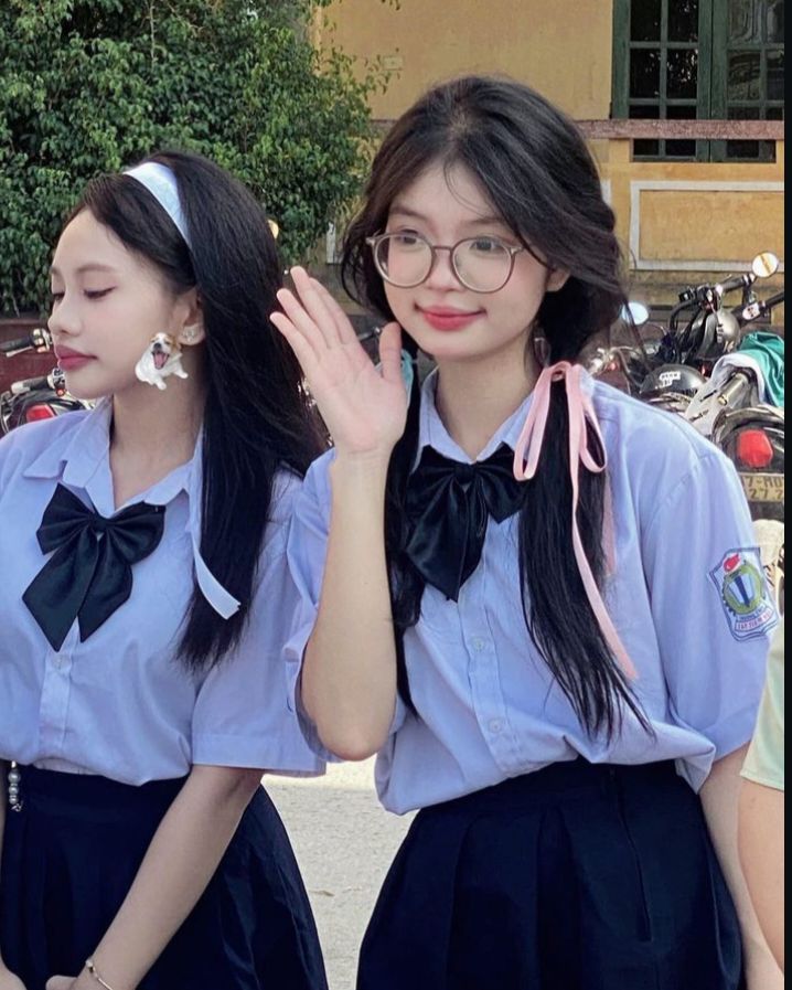 Nét ngây thơ dễ thương trong ảnh gái xinh cấp 3 thật nổi bật